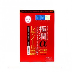 ROHTO肌研 新極潤α玻尿酸超保濕面膜4入