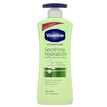 【店長推薦】Vaseline 凡士林-蘆薈清爽潤膚乳液725ml-67381