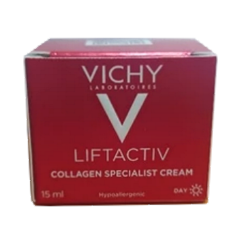 【限量下殺-即期良品2025/09】Vichy薇姿-澎亮緊緻V型膠原霜 15ml