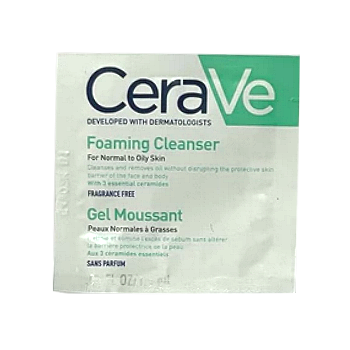 【限量加購-最低價-即期良品2025/05】CeraVe 適樂膚 溫和泡沫潔膚露30ML(=1.5MLX20)