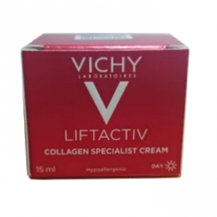 【限量下殺-即期良品2025/09】Vichy薇姿-澎亮緊緻V型膠原霜 15ml